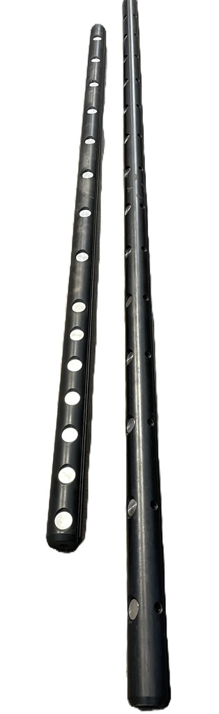 Barre Porte-outil 1-9/16" x 48" Bouchons et Vis